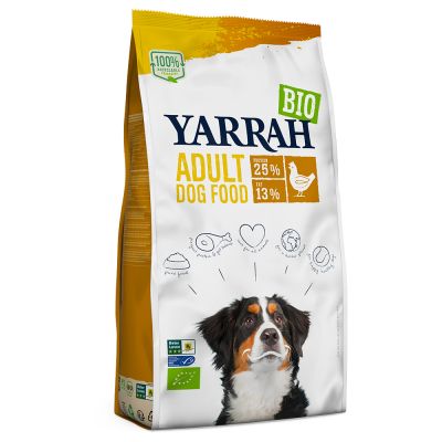 Yarrah Bio Adult s Bio kuracím - výhodné balenie: 2 x 15 kg