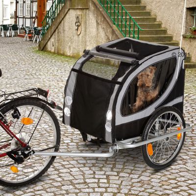Vozík za bicykel No Limit Doggy Liner Deluxe - D 148 x Š 90 x V 88 cm / do 50 kg
