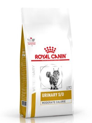 Royal Canin Veterinary Feline Urinary S/O Moderate Calorie - výhodné balenie 2 x 9 kg