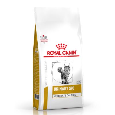 Royal Canin Veterinary Feline Urinary S/O Moderate Calorie - výhodné balenie 2 x 9 kg