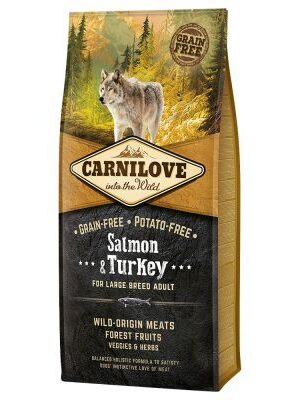 Carnilove Adult Large Breed Salmon & Turkey - výhodné balenie 2 x 12 kg