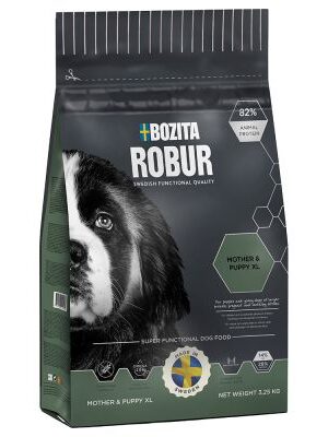Bozita Robur Mother & Puppy XL  (nová receptúra) - výhodné balenie 2 x 14 kg