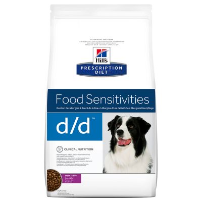 Hill's Prescription Diet d/d Food Sensitivities kačica & ryža - výhodné balenie 2 x 12 kg