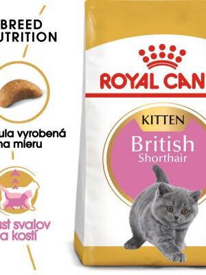 Royal Canin Kitten British Shorthair - výhodné balenie 2 x 10 kg