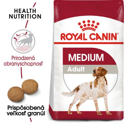 Royal Canin Medium Adult - výhodné balenie 2 x 15 kg