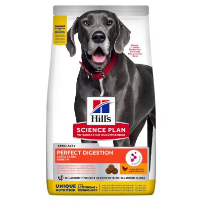 Hill's Science Plan Adult Perfect Digestion Large Breed  - výhodné balenie: 2 x 14 kg